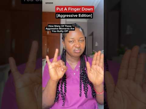 Put a finger down, Aggressive edition #shorts #putafingerdown #aggressive #fingerdown