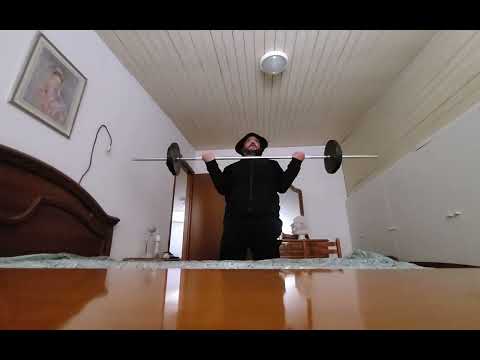 a bit of weightlifting to spice up the day