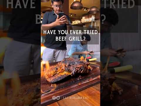 Beef BBQ 🔥🔥😋 Qahwa Restaurant |  Eat Kollam Eat #shorts #arabiccuisine #eatkollameat #foodvlogs