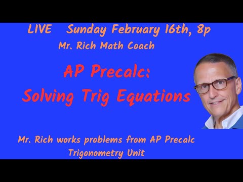 Mr. Rich Math Q and A - Sunday 2/16/25