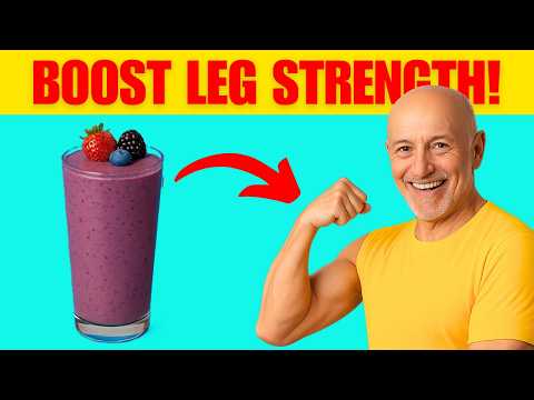 7 Protein Shakes for STRONGER Legs FAST After 60!
