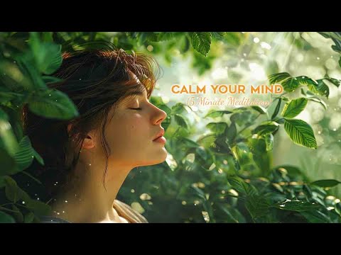 Mindfulness Meditation🌿Regenerate and Detox The Body (5 Minute Meditation With Guiding Voice)