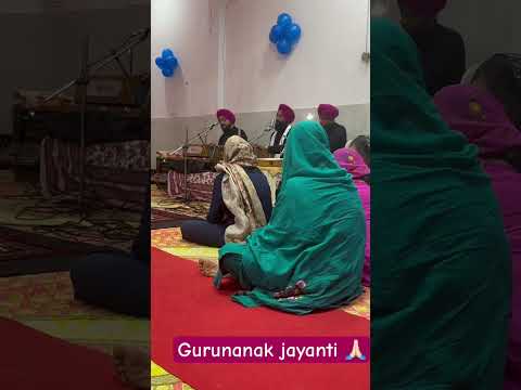 Gurunanak jayanti 🙏🏻 #waheguru #gurunanakdevji #gurudwara #celebration #holyspirit #shabad #kirtan