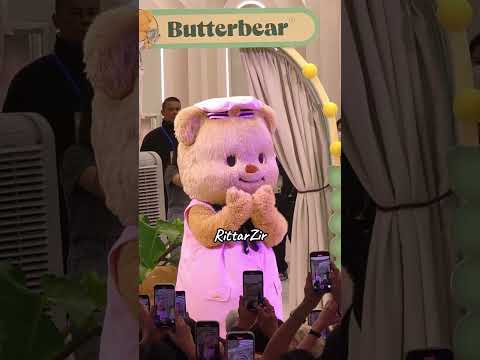 ยัยชวนพี่อาร์ต พิธีกรเต้นด้วยกันค่ะ #KingPowerBUTTERBEAR#butterbear #ด้อมน้องเนย