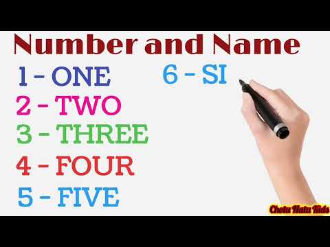 1 to 10 for Kids , Learn to Count 1 to 20 | 123 numbers | one two three, 1 से 20 तक,  Number Name