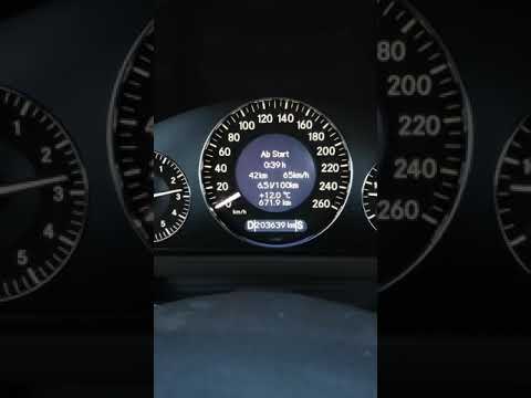 Clk 270 CDI 170PS W209, No remap just K&N Filter 0-100km/h