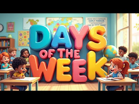 Days of the week song for kids | Educational Songs for Children | Fun & Easy Learning with Music