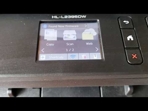 How to reset Brother printer toner setting for Low ink on HL-L2395DW  L2380DW L2750DW and more