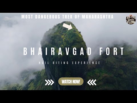 THE DANGER | Breathtaking BHAIRAVGAD FORT | MAHARASHTRA | Moroshicha Bhairavgad