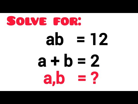 Germany | Can you solve this Math Olympiad Question ? | a,b = ? #olympiadproblem #education #maths