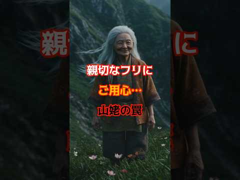 親切なフリにご用心…山姥の罠 #怖い話 #怪現象 #都市伝説