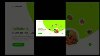 taste the yummy delicious food in figma😋 #uiuxdesigner #userinterfacedesign #userexperience #figma