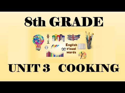 8th Grade - Unit 3 Cooking / In the Kitchen Vocabulary #2