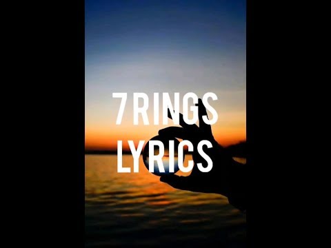 #7rings #Arianagrande #sevenrings #lyrics     7 Rings ll Ariana Grande ll Lyrical Video
