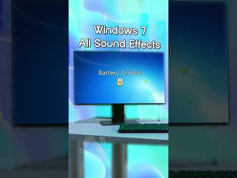 Windows 7 All Sound Effects