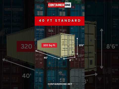 3 Common Shipping Container Sizes For Sale