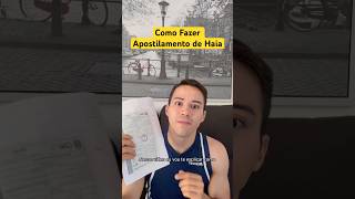 Como Fazer Apostilamento De Haia #brasileironaespanha #apostilamentodehaia #documentos #imigração
