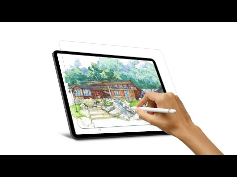 Paperfeel iPad Pro Screen Protector Film Installation Video - iPad Pro 11 & iPad Pro 12.9