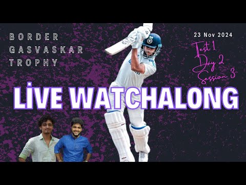 Jaiswal and Rahul partnership poitu iruku | Live Wachalong BGT