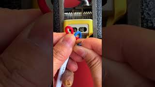 wire plugin tips tricks 😱 #plug #plugpin #wiringtips #tips #shorts #diy