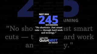 🚨 245 Days Remaining for NEET 2026! 🚨 Prepare Like a Pro Now! 🧑‍🔬