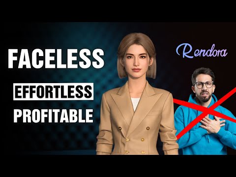 Faceless YouTube Success: Create Hyper-Realistic 3D AI Avatar Videos with Rendora