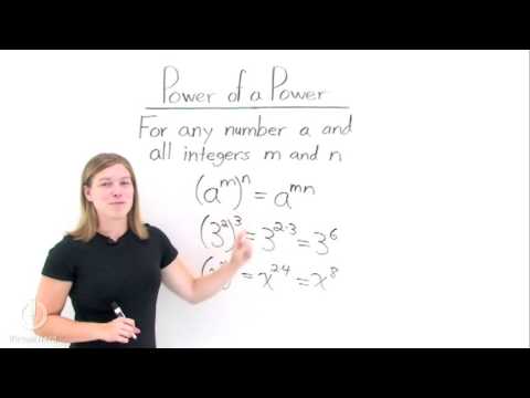 How Do You Take a Power to a Power?