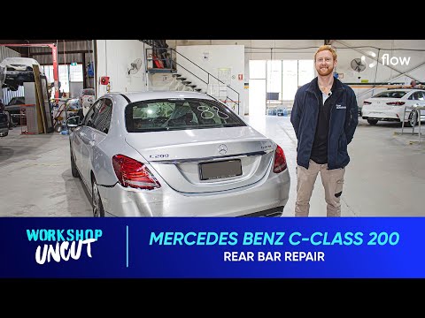 Mercedes Benz C-Class 200 Rear Bar Damage