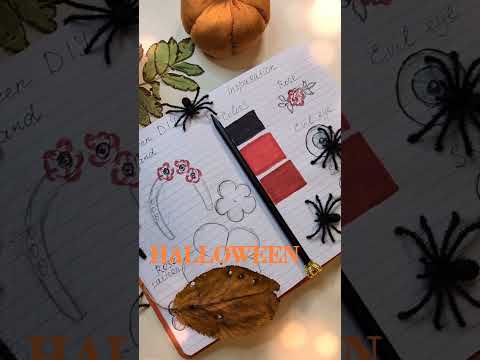 Spooky Chic: Halloween Hair Band Inspiration for Fall #shorts