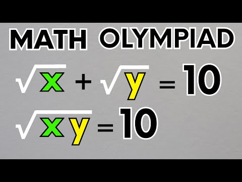 Germany I Math Olympiad Puzzle I Smart People Solve It in 1 Minute! I Find (X,Y)=?
