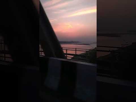 Mg setu Patna Bihar... Beautiful view of sunset #viral  #shorts #youtube #trending #bihar #setu