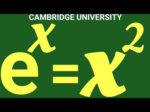 SOLVING  A  HARVARD  UNIVERSITY  ENTRANCE EXAM QUESTION ?