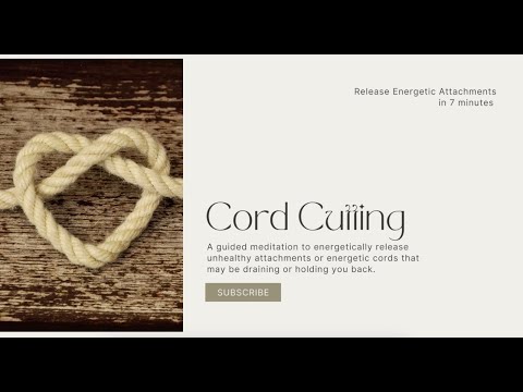✂️😇 Cutting Energetic Ties | Cord Cutting Meditation with Archangel Michael | Set Yourself Free 🌟