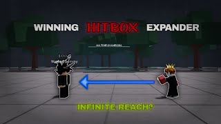 Winning every Duel with Hitbox Expander Script | TSB | THE STRONGEST BATTLEGROUND #tsb