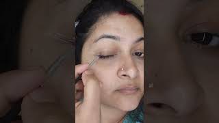 Eyeliner HACK!😯  #shorts #beautyhacks #youtubeshorts #ytshorts #makeup #hack #newhack