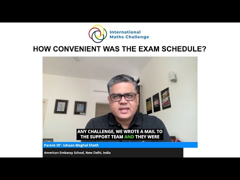 How convenient was the exam schedule?