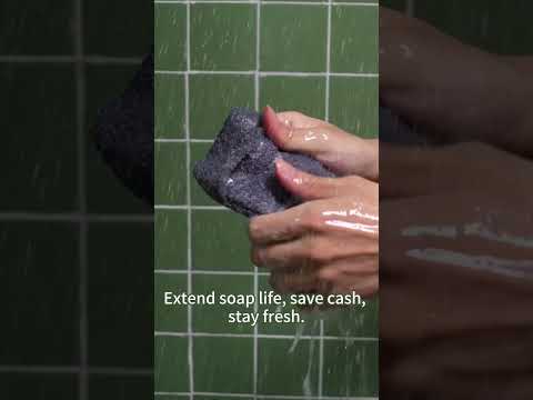 🧼 Tired of your soap bag getting soaked again after someone else showers? #zomchi #bathing #cleaning