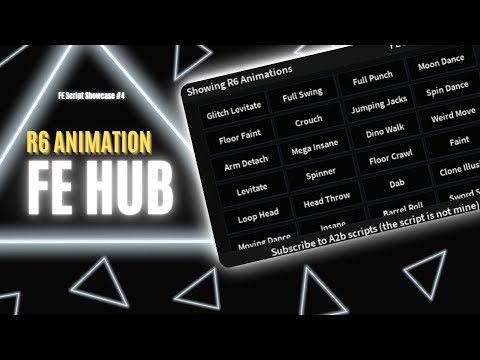 Roblox FE Script Showcase #4 | FE Animation Hub