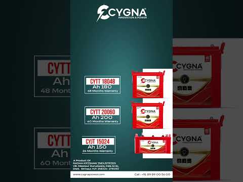 Cygna Inverter battery | Long life inverter battery #shorts #inverterbatteries