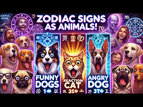 Zodiac Signs as Animals! 🦁🐍🐦 | Which One Are You? 🤯 #Zodiac #Astrology #AnimalSigns #zodiacsigns