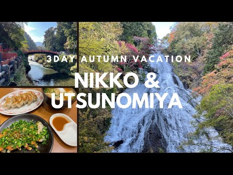 Utsunomiya City Tochigi Japan Travel vlog: Utsunomiya gyoza, Nikko day trips, arrival in Japan