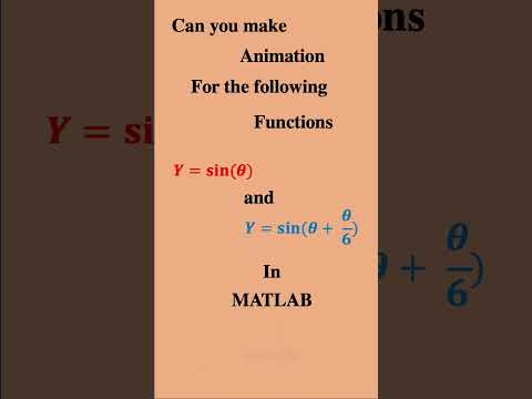 MATLAB Animation 2 - # MATLAB #circle #math #animation #calculus #precalculus