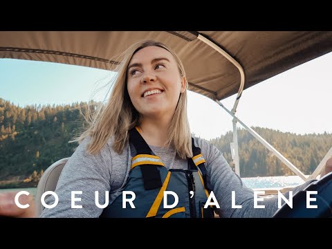 The Prettiest Little Lakeside Town | Boating in Coeur d'Alene, Idaho