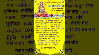 Aaj ka panchang #astrology #panchang #shorts #shortvideo #motivational #vairalvideo #vastu #dharmik