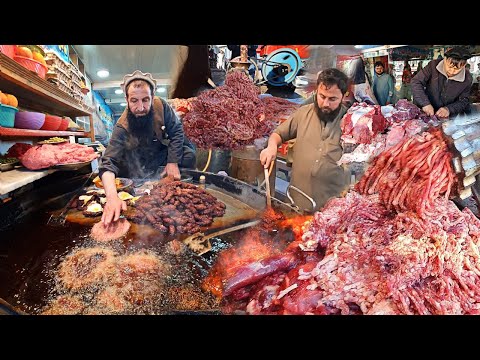 How the most famous Chapli Kabab Made in Afghanistan| Shiekh Chapli Kabab recipe