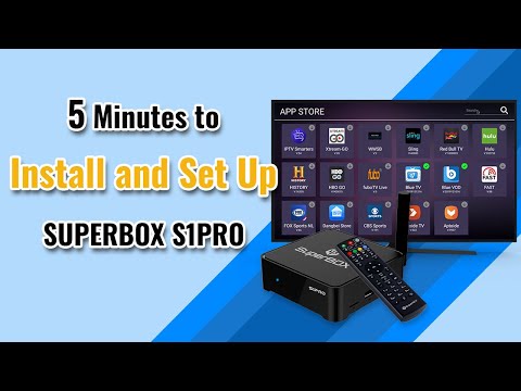 SuperBOX S1PRO Tutorial: How to Connect WiFi & Download APPs & Install APPs, and More.