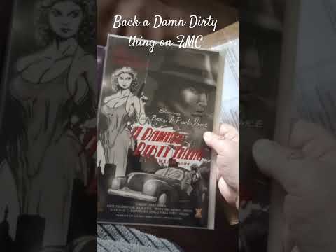 clumsy Brit unboxing for damn dirty thing. Back it already. #comics #noir #books #reading