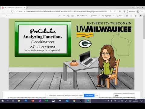 Combination of Functions