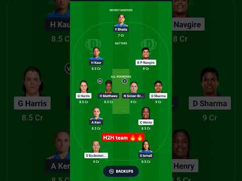 MUM W vs UP W || dream 11 prediction #dream11team #dream11prediction