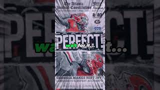 Georgia Bulldogs: 15-0 National Champs #shorts #collegefootball #georgiafootball